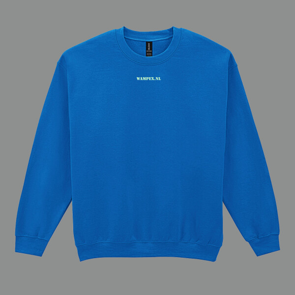 WAMPEX sweater - blauw Thumbnail