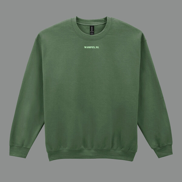 WAMPEX sweater - groen Thumbnail